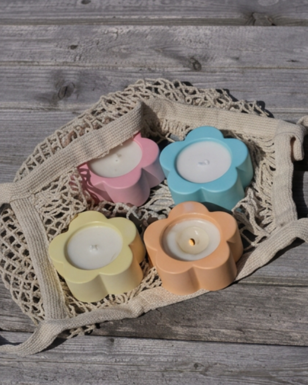 Flower Jar Candle