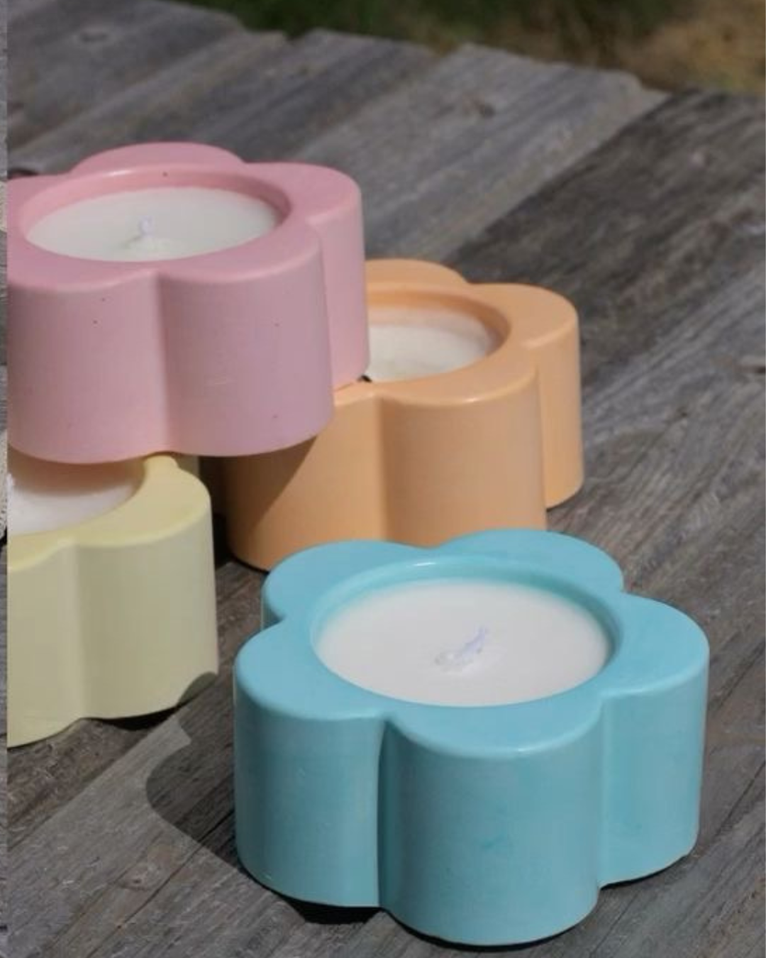 Flower Jar Candle