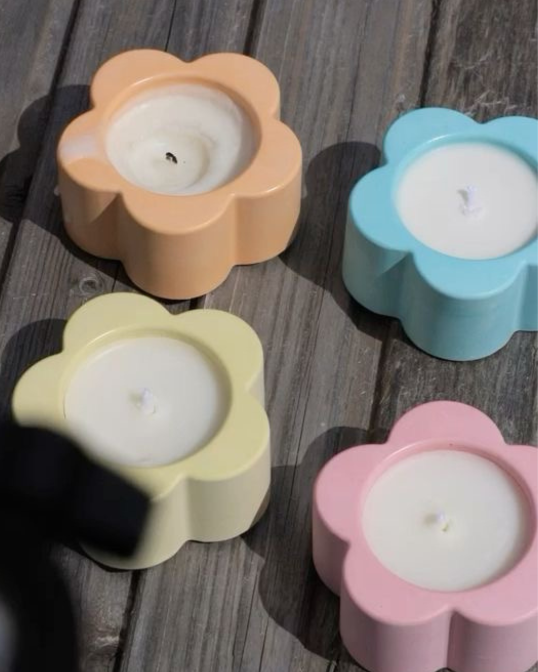 Flower Jar Candle